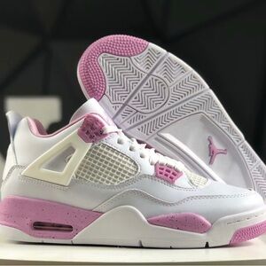 Air Jordan 4 Retro White Pink Oreo
